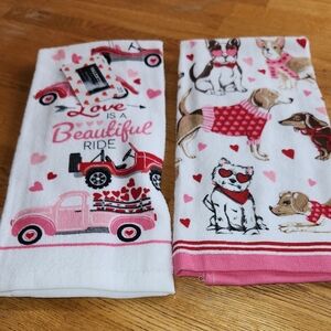 Set Of Kitchen Towels.